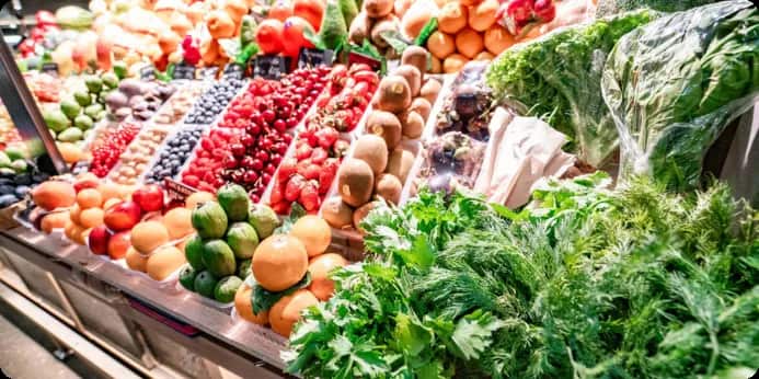 تصویر 3 از یخچال صنعتی میوه با نمایش جذاب و سرمایش یکنواخت